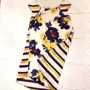 Jessica Simpson floral/striped dress